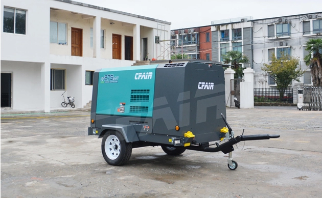 portable screw air compressor