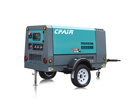 CF120MI-7 7 Bar 120CFM Diesel Bau CFAIR Kompressor mit Jack Hammer