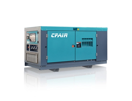 CF185BCI-7 185 CFM Skid montiert Luft kompressor