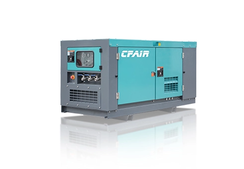 CF100BR-7 7 Bar Dieselmotor Tragbare CFAIR 100 CFM Schrauben-Bergbau-Luft kompressoren