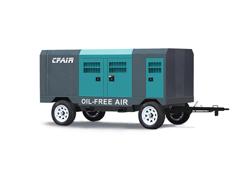 CFOF150M-8.8 150 CFM ÖL FREI Diesel kompressor Tragbarer Typ mit EPA T4F/EV Stufe V Emissions standard