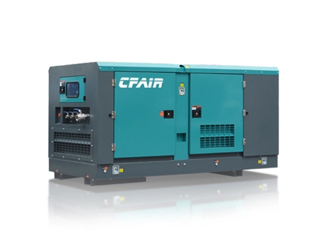 CF400BK-7 400CFM Industrie ausrüstung CFAIR Schrauben luft kompressor mit geringem Geräusch