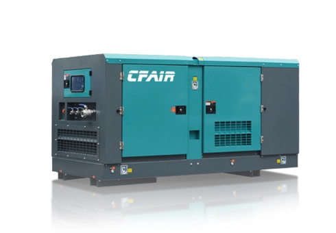 CF400BK-7 400CFM Industrie ausrüstung CFAIR Schrauben luft kompressor mit geringem Geräusch