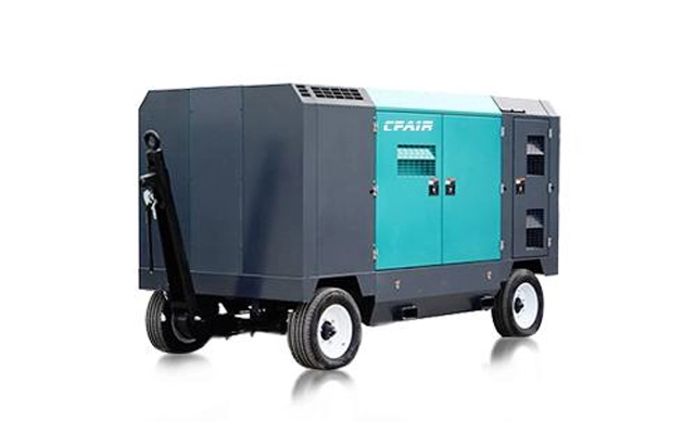 diesel industrial air compressor