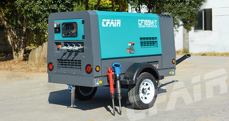 CFAIR CF185MI-7 Hochbau Diesels ch rauben luft kompressor