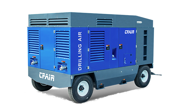 1150cfm-30 tragbarer Typ Diesel-Luft kompressor