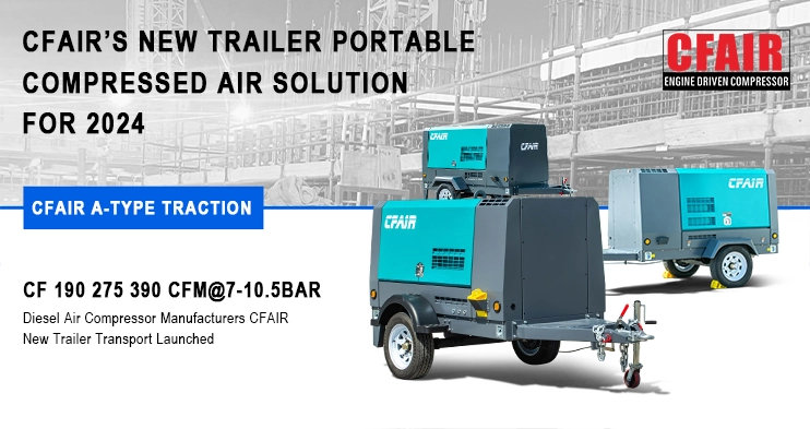 CFAIR'S NEUER TRAILER PORTA BLECOMPRESSIERTE LUFT LÖSUNG FÜR 2024